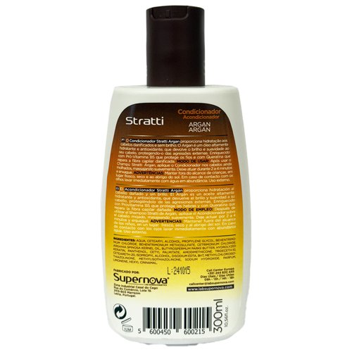 Acondicionador Stratti Argán & Keratina con Pró-Vitamina B5 300ml